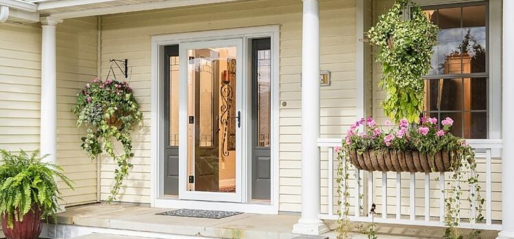 screen door installation in San Diego Country Estates
